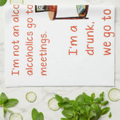 SlipperyJoe's artistieke feesten gay pride geschen Theedoek (Gevouwen)