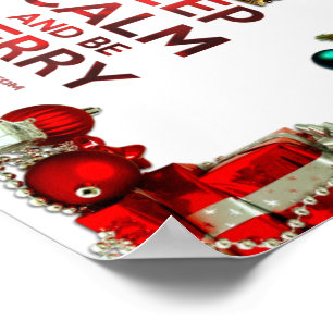 SlipperyJoe's artistieke kerstboomnaam Poster