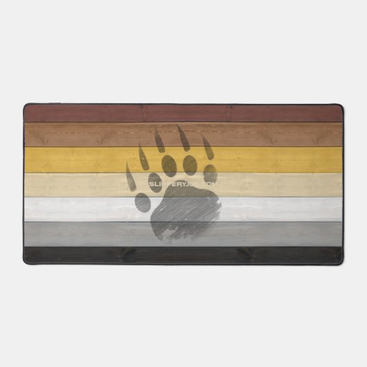 SlipperyJoe's Bear Pride drapeau de la texture du (Recto)