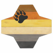 SlipperyJoe's Bear Pride drapeau de la texture du  (Plat)