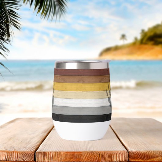 SlipperyJoe's Bear Pride drapeau de la texture du (Yoga)