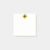 SlipperyJoe's beer kruising teken beer silhouet w Post-it® Notes (Voorkant)