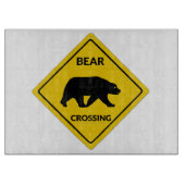 SlipperyJoe's beer kruising teken beer silhouet w Snijplank (Voorkant)