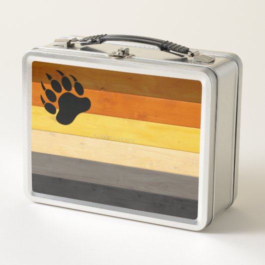 SlipperyJoe's Beer Pride flag houten vloer textuur (Voorkant)