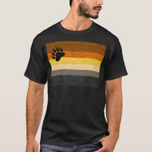 SlipperyJoe's Beer Pride flag houten vloer textuur T-shirt
