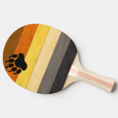 SlipperyJoe's Beer Pride flag houten vloer textuur Tafeltennisbatje (Zijkant)