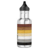 SlipperyJoe's Beer Pride flag houten vloer textuur Waterfles (Rechts)