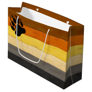 SlipperyJoe's Beer Pride vlag houten vloer textuur Groot Cadeauzakje