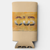 SlipperyJoe's beer zegt goudbruin-wit (Achterkant)