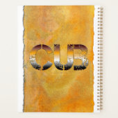 SlipperyJoe's beer zegt goudbruin-wit Planner (Achterkant)