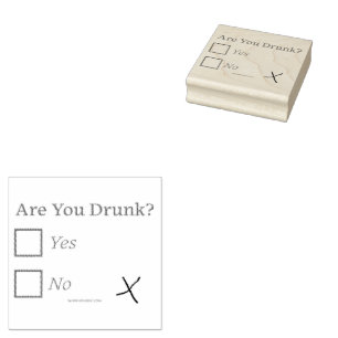 SlipperyJoe's ben je dronken humoristisch licht sa Rubberstempel