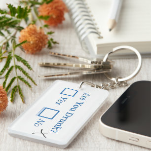 SlipperyJoe's ben je dronken humoristisch licht sa Sleutelhanger
