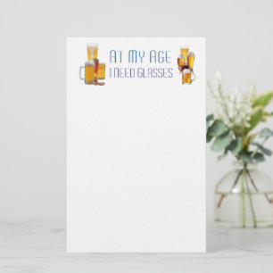 SlipperyJoe's bierglazen pilsnerglazen kroezen Briefpapier