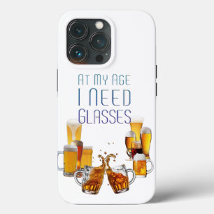 SlipperyJoe's bierglazen pilsnerglazen kroezen iPhone 13 Pro Hoesje