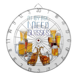 SlipperyJoe's bierglazen pilsnerglazen kroezen Dartbord
