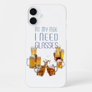 SlipperyJoe's bierglazen pilsnerglazen kroezen iPhone 16 Plus Hoesje