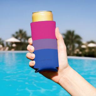 SlipperyJoe's Biseksuele Pridevlag kleuren magenta
