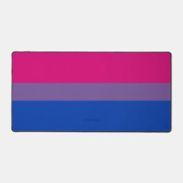 SlipperyJoe's Biseksuele Pridevlag kleuren magenta Bureaumat