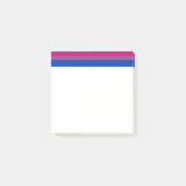 SlipperyJoe's Bisexual Pride Flag lavender-roze bl Post-it® Notes (Voorkant)