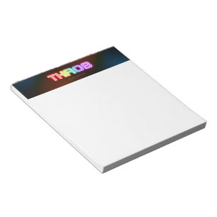 SlipperyJoe's bonzend regenboogachtig verloop dikk Notitieblok