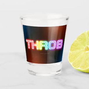 SlipperyJoe's bonzend regenboogachtig verloop dikk Shot Glas