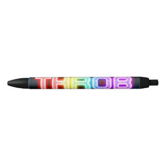 SlipperyJoe's bonzend regenboogachtig verloop dikk Zwarte Inkt Pen