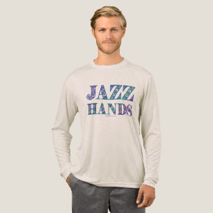 SlipperyJoe's Broadway-musical Jazz Hands queer ca Tri-Blend Shirt