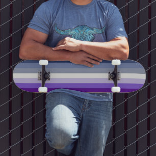 SlipperyJoe's Butch Lesbische Pridevlag vertegenwo Skateboard