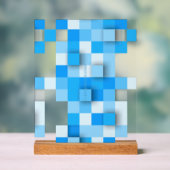 SlipperyJoe's carré artwork mosaïque moderne trois (Neutre)