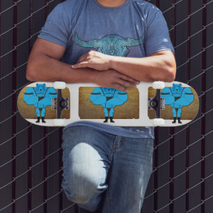 SlipperyJoe's cartoon voor homospieren beer door h Skateboard