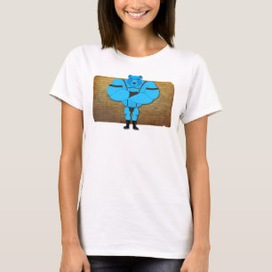 SlipperyJoe's cartoon voor homospieren beer door h T-shirt