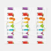 SlipperyJoe's Cheers alcohol cocktail trots neon c Fleece Deken (Voorkant (Horizontaal))