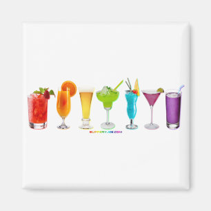 SlipperyJoe's Cheers drinkt alcohol cocktail trots Magneet