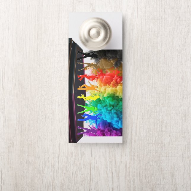 SlipperyJoe's Dancing Pride Shadows gay geschenken (Op knop)