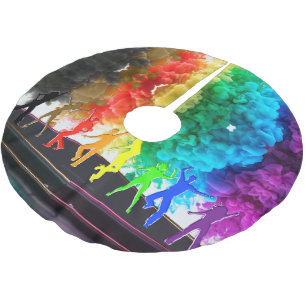 SlipperyJoe's Dancing Pride Shadows gay geschenken Kerstboom Rok