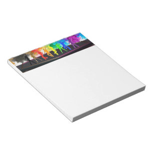 SlipperyJoe's Dancing Pride Shadows gay geschenken Notitieblok
