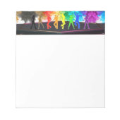 SlipperyJoe's Dancing Pride Shadows gay geschenken Notitieblok (Voorkant)