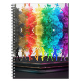 SlipperyJoe's Dancing Pride Shadows gay geschenken Notitieboek (Voorkant)