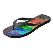SlipperyJoe's dansende pride Shadows homo cadeauku Teenslippers (Schuin)
