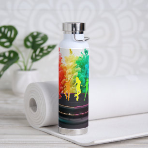 SlipperyJoe's dansende pride Shadows homo cadeauku Waterfles