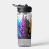 SlipperyJoe's dansende pride Shadows homo cadeauku Waterfles (Rechts)