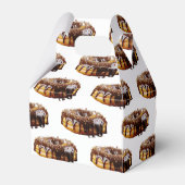 SlipperyJoe's decadent donut covered thick glossy  Bedankdoosjes (Achterkant)