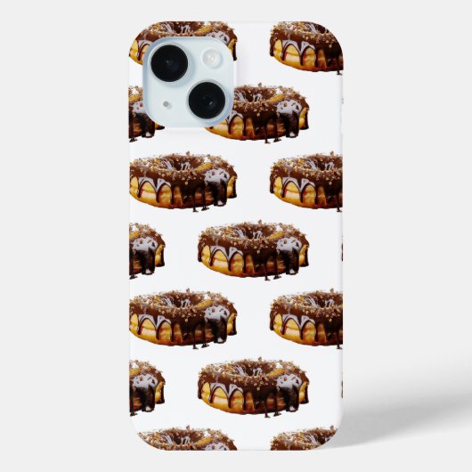 SlipperyJoe's decadent donut covered thick glossy  Case-Mate iPhone Case (Achterkant)