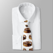 SlipperyJoe's decadent donut covered thick glossy Stropdas (Gebonden)