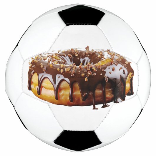 SlipperyJoe's decadent donut covered thick glossy Voetbal (Voorkant)