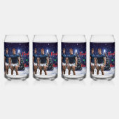 SlipperyJoe's décoré enneigé de Noël tre (Dos)