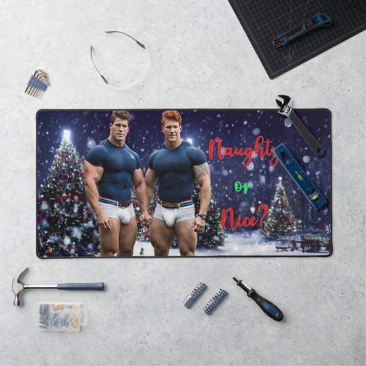 SlipperyJoe's décoré enneigé de Noël tre (Poste de travail)