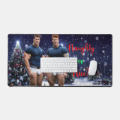 SlipperyJoe's décoré enneigé de Noël tre (Clavier et souris)