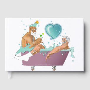 SlipperyJoe's deux gays hommes aiment la baignoire