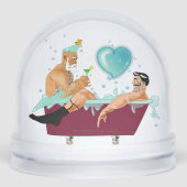 SlipperyJoe's deux gays hommes aiment la baignoire (Avant)